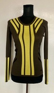 Versace Jeans luksusowy sweterek znanej marki r.36/S