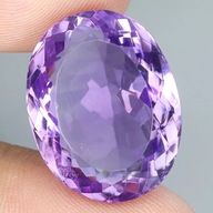 Ametyst _ Rich Purple _ na złoty pierścionek, zawieszkę VVS _ 21. 64 ct.