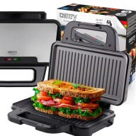 OPIEKACZ DO PANINI GRILL ELEKTRYCZNY DO KANAPEK NON-STICK 1400W WYDAJNY