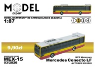 Mercedes Conecto LF MZA Warszawa - Model kartonowy