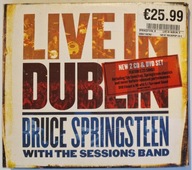 Bruce Springsteen With The Sessions Band Live In Dublin 2x CD + DVD Irl