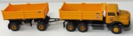 Model Kibri 14026 Wywrotka Przyczepa Mercedes Meiller H0 1:87 Bez Pudełka