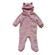 F&F pluszowy kombinezon z podszewką 68 cm