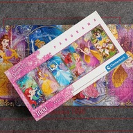 Puzzle Clementoni 1000 Panorama - Księżniczki Disneya - 1 brak