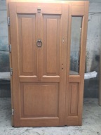 DRZWI ZEWNĘTRZNE DREWNIANE DWUSKRZYDŁOWE Dz77