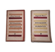 Zestaw 2 ksiązek - 500 Zagadek Antycznych i filmowych