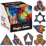 FIDGET MAGIC CUBE KOSTKA ANTYSTRESOWA MAGNETYCZNA DLA DZIECI I DOROSŁYCH