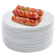 Talerzyki Allbag papierowe białe 18cm EKOLOGICZNE