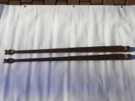 Stare kute zdobione zawiasy kowalska robota 110 cm