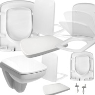 Deska sedesowa koło Selnova duroplast biała wolnoopadająca