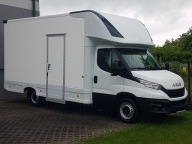 IVECO DAILY KONTENER NISKOPODŁOGOWY 4,43x2,23x2,42 SKLEP BAR FOODTRUCK AC