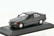 BMW 3 Series 4 Door E36 Diamond Black 1992 1/43 MINICHAMPS 430023301