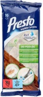 PRESTO Ściereczki nawilżane do szyb i luster 30 szt.