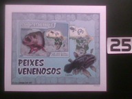 Ryby , Mozambik , MNH cięty