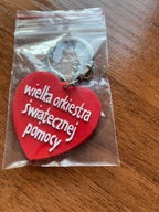 Breloczek - SERCE WOŚP - wyprzedaż zbiorów, okazja.