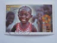 Austria - 25 lat Organizacji pomocowej CARE - Mi.2923 kasowany