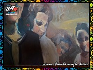 WOŚP Kołobrzeg - obraz nr 3 - olej na płótnie 61x46 cm autor Pola Rapacz