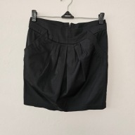 Spódnica damska, czarna, rozmiar 36, 2x@