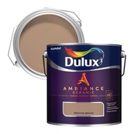 Farba ceramiczna ścienna Dulux 2,5 l Prestige Brown mat