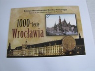 2 zł . 1000 lat Wrocławia blister