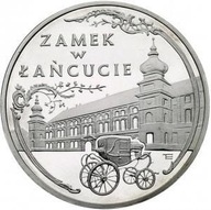 20000 zł - Zamek w Łańcucie 1993r - mennicze z woreczka - moneta w kapslu