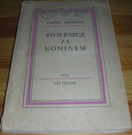 Świerszcz za kominem Dickens Czytelnik 1953