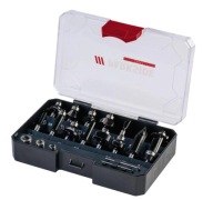 Zestaw bitów do frezowania 15 szt Parkside do frezarki górnowrzecionowej