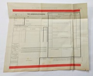 List pośpieszno-przewozowy Królestwo Polskie 1892 r.