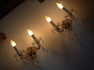 WYJĄTKOWO ŚLICZNE LŚNIĄCE KINKIETY