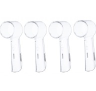 4x Osłonka etui na szczoteczkę Oral-B Braun bezbarwna