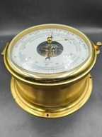 Piękny okrętowy barometr z termometrem Schatz , Niemcy