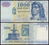 BNA - WĘGRY 1000 Forintów 1998 DH 4177021 # P180a # VF++