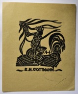 *KP* Jóźwik Zbigniew (5) - Ex Libris S.H. Gottmann, X3