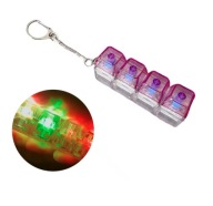 Mini Klawiatura Antystresowa LED Mechaniczne Klikanie Podświetlenie zielony