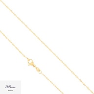 Lap3543 Łańcuszek złocony singapur 45cm