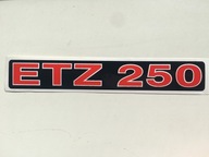 Naklejka Teleskopu Amortyzatora MZ ETZ 250 na Kapy