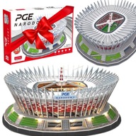 PUZZLE 3D 105 ELEMENTÓW STADION PGE NARODOWY WARSZAWA CUBIC FUN MODEL ARENA