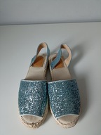 Śliczne eleganckie espadryle Erynn 39