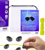 MAGNETYCZNA GRA W SZACHY 60 KULEK KAMIENIE MAGNETYCZNE EDUKACYJNA