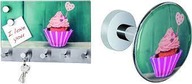 TK-MAXX Cupcakes UCHWYT ŁAZIENKOWY WIESZAK - 3 SZT NOWE