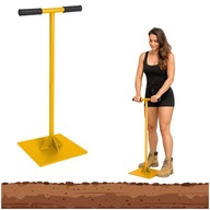 UBIJAK STALOWY 25X25 CM 12,5 KG DO KOSTKI PIASEK ZIEMIA FUNDAMENTY