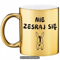 Kubek ceramika 330 ml prezent walentynki nie zesraj się