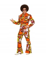 Strój Hippis lata 70 80 Kolorowy / Kostium Strój Karnawałowy / L