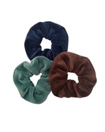 ZESTAW 3 X GUMKA DO WŁOSÓW SCRUNCHIE WELUROWA