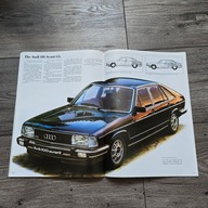 Audi 100 C2 j.angielski 1982