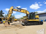 Caterpillar 328D LCR Lemiesz / Podwozie po remoncie / Chłodnica jak nowa!