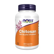 Chitosan NOW Foods 500mg Plus Chrom - 120 kaps. oryginal suplement diety