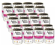 Dolina Noteci Junior bogata w serca z indyka 24 x 400 g