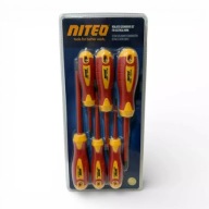 NITEO zestaw śrubokrętów technicznych 6 szt SL3/5.5/6.5,PH1/PH2/PH3 PVC