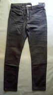 SPODNIE MŁODZIEŻOWE JEANSY BAWEŁNA GRAFIT 158 H&M